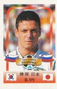 099 SASA GAJSER # SLOVENIA SLOVENIJA KAA.GENT CARD WORLD CUP 2002 REYAUCA - Picture 1 of 1
