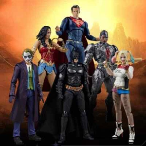 Fondjoy DC Movie Batman Joker Wonder Woman Superman Cyborg Harley Quinn Figures - Picture 1 of 60