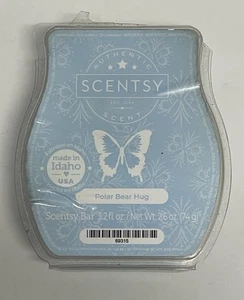 Scentsy "POLAR BEAR HUG" Wachsbarren schmelzen 3,2 flüssige Unzen NICHT MEHR ERHÄLTLICH - Bild 1 von 2