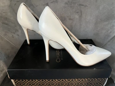 BRAND NEW Charles David Women's White Pumps Size 8 - Image 1 of 4