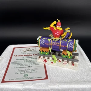 The Simpsons Christmas Express Radioactive Man A Little Holiday Action Hamilton - Picture 1 of 8