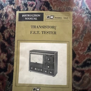 BK Precision 1601 Fuente de alimentación de CC regulada Manual Manual de estado sólido - Imagen 1 de 3