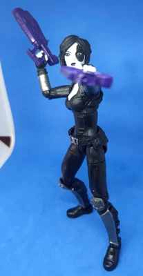 Marvel Legends DOMINO from Sasquach BAF series - LOOSE - Image 1 of 3