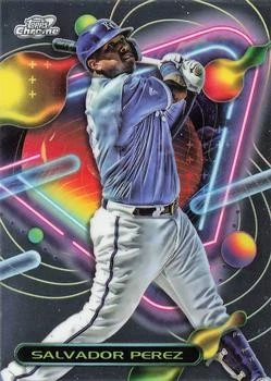 Salvador Perez 2023 Topps Chrome Cosmic #173 Kansas City Royals - Image 1 of 2