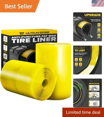 Pannensichere Fahrrad Reifeneinlagen für fette Reifen - 20-26 Zoll Kompatibilität - Bild 1 von 4