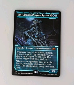 Jin-Gitaxias, Tirano del Progreso (Vitrina) Kamigawa: Dinastía Neón Regular Casi Nuevo - Imagen 1 de 3