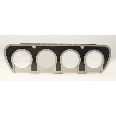 Placa de llenado de escape incrustación de fibra de carbono para Corvette 2014-19 [se adapta a escape OEM] Foto 1 de 3