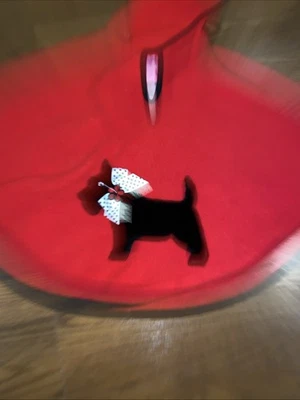 Poncho Scottie perro niña talla única 3T-6X Foto 1 de 3