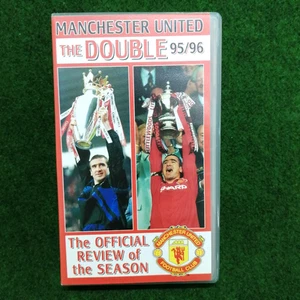 Manchester United The Double 95/96 Official Season Review VHS Cassette Video Red - Bild 1 von 7