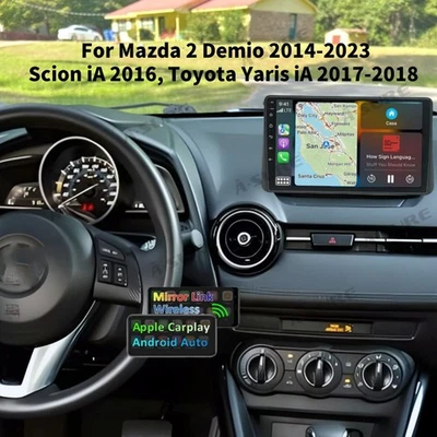 Android 14 Car Stereo Radio For Scion IA 2016 Toyota Yaris iA 2017-2018 Carplay - Image 1 of 4