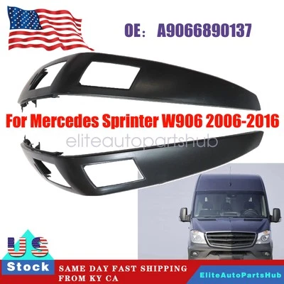 Left+Right Hood Vent Trim Cover 2PCS For Mercedes-Benz Sprinter W906 A9066890137 - Imagem 1 de 4