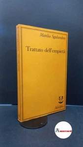 Cacciari, Massimo. L'angelo necessario Milano Adelphi, 1986 - Foto 1 di 1