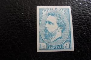 SPANIEN - Grüne Briefmarke / Briefmarke (Karlisten) Nr. 1a n * MH (A102) - Bild 1 von 2