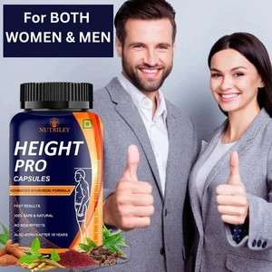 Height Growth Calcium Caps Natural - Promote Bone Growth support - (60 Capsule) - Picture 1 of 11
