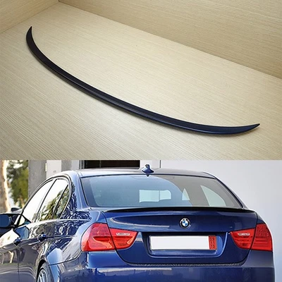 #A76 Deep Sea Blue Metallic Boot Trunk Spoiler Fit BMW 3-Series E90 M3 2005-2011 - Image 1 of 4