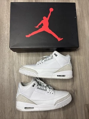 Чистые деньги Air Jordan 3 ретро 2025 размер 9,5 (CT8532-111) - Изображение 1 из 4