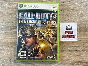 Call of Duty 3 En Marche Vers Paris Xbox 360 Complet PAL FR - Imagen 1 de 3