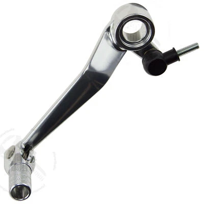 Pedal de cambio de pie trasero plateado para Kawasaki Ninja ZX 6R 9R palanca plegable paso Foto 1 de 2