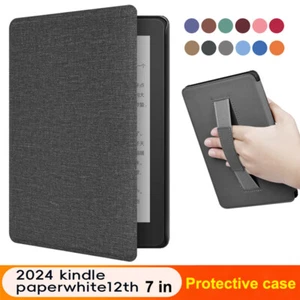 For Kindle Paperwhite 12th Generation 2024 Case 7 Inch E-reader Protective Cover - Photo 1/13