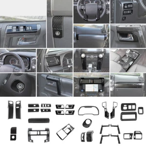 30x Carbon Fiber Interior Dash Gear Shift Full Set Decor Trims For 4Runner 2020+ - Bild 1 von 20