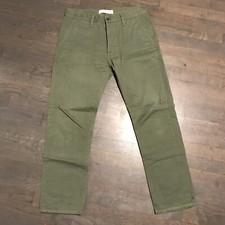 3sixteen Olive Green Selvedge Chino Pants Men’s Size 30X27 EUC