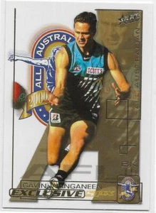 2002 Select Exclusive SPX All Australian (AA1) Gavin WANGANEEN Port Adelaide ::: - Picture 1 of 1