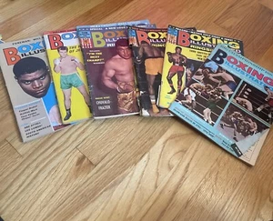 Vtg Boxing Magazines (19) THE RING- BOXING ILLUSTRATED- WORLD BOXING - 1968-72 - Picture 1 of 3