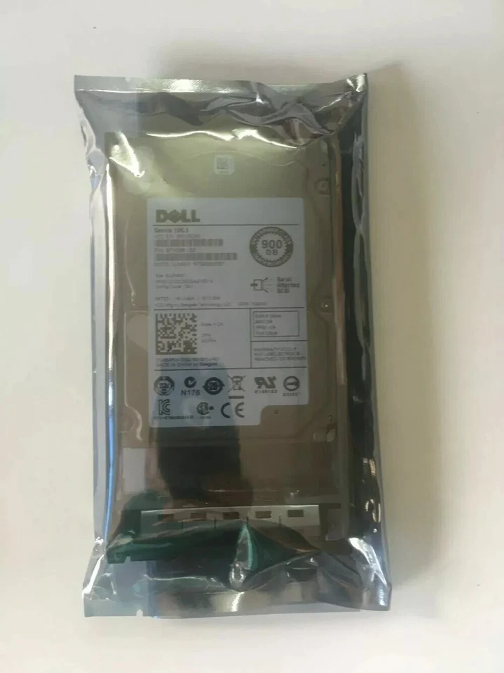 8JRN4 Dell 900GB 6G 10K 2.5" SAS HDD ST9900805SS 08JRN4 W/ Tray - Image 1 of 4