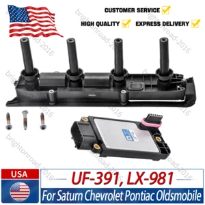 Ignition Coil Kit For 2004-2006 Chevrolet Malibu 2002-2007 Saturn UF391 LX981 - Picture 1 of 15