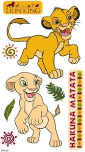 DISNEY DIMENSIONAL STICKERS "THE LION KING" BY EK SUCCESS OUT OF THE VAULT - Picture 1 of 1