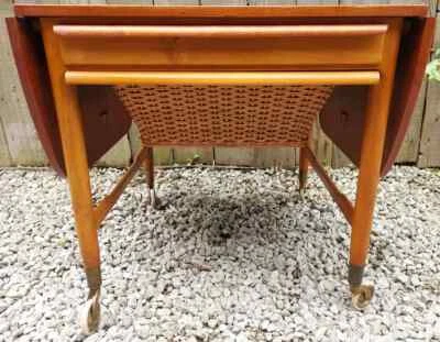 Mid Century Modern  Bertil Gottfrid Hagen For Bodafors sewing table - Image 1 of 4