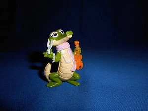 CARTOON KROKODIL Figur Frau MUSIKLEHRER GEIGE Kinder Überraschung KROKUSSCHULE - Bild 1 von 5