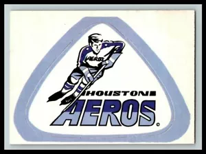 1972-73 OPC O-PEE-CHEE WHA TEAM LOGOS HOUSTON AEROS 24746 - Picture 1 of 2