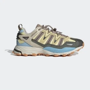 Adidas Sneakers Uomo Hyperturf Quasi Giallo/Blu Chiaro/Ombra Oliva Taglia 12 - Foto 1 di 14