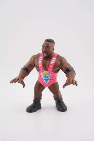 WWE MATTEL RETRO SERIES 5 XAVIER WOODS WRESTLING ACTION FIGURE THE NEW DAY Cover