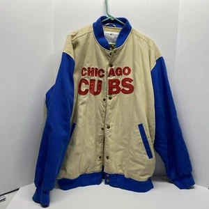 VTG Chicago Cubs Genuine Merchandise G-III Apparel Sports Jacket-Coat Mens 2XL - Picture 1 of 12