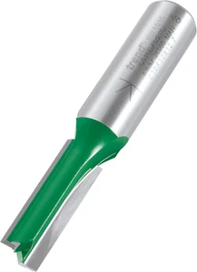 Trend Craftpro Straight Two Flute Router Cutter Bit, 1/2 Inch Shank, 10Mm Cut - Picture 1 of 12