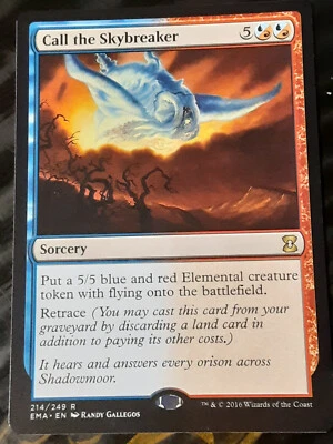 Call the Skybreaker x1 , Eternal Masters , NM , MTG , FREE SHIPPING - Image 1 of 2