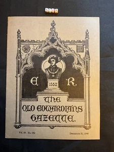 RARE Old Edwardians Association OEA Gazette , 1946 , Interesting From Birmingham - Picture 1 of 4