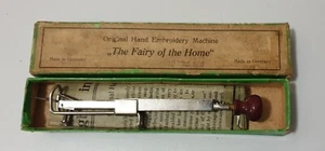 Vintage Original Hand Embroidery Machine - The Fairy of the Home - Germany-c1950 - Picture 1 of 12