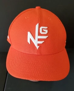 Cappello da golf New Era arancione regolabile snapback logo ricamato - Foto 1 di 9