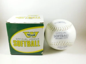 Vintage Worth Official League Softball mit Box - Bild 1 von 6