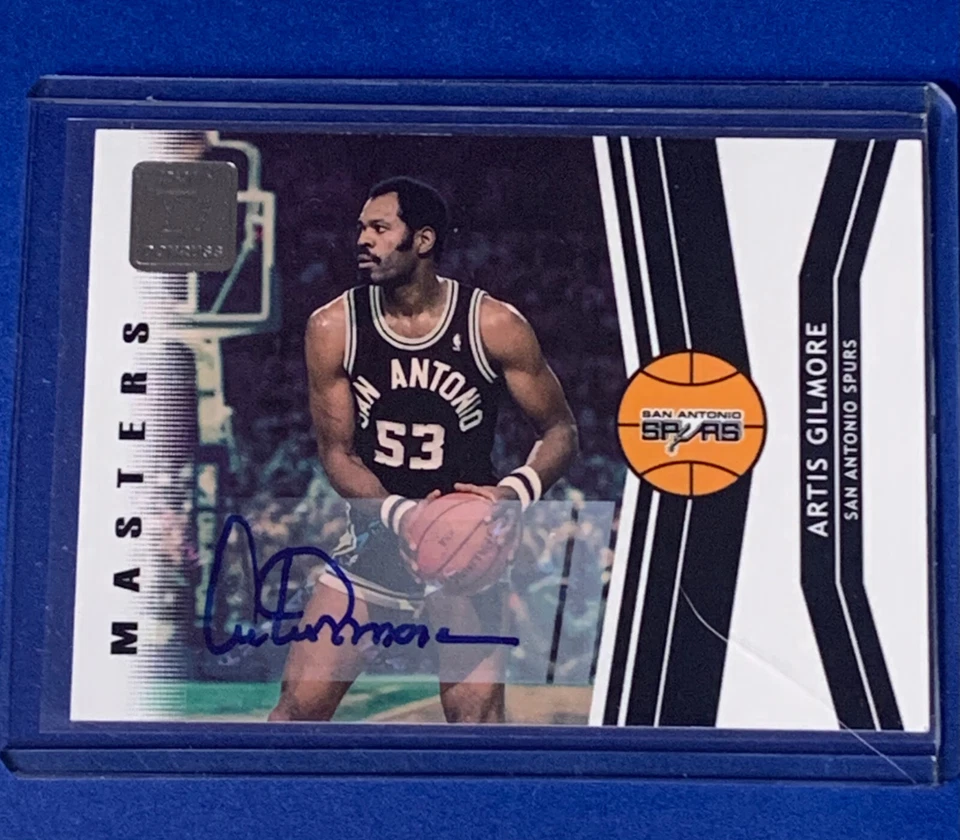 2010-11 Donruss Masters AUTO 43/49 Artis Gilmore #3 HOF  Basketball Card R3 - Image 1 of 4