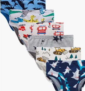 NEW Boboking 100% Cotton Little Boys Briefs Soft Toddler Underwear Size 8 - Picture 1 of 1