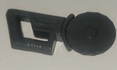 LEGO Piece Part Minifigure Size Gray Round Blade Saw Tool City! - Image 1 of 4