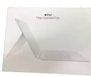 Apple Magic Keyboard Folio 4 IPAD 10TH GENERATION MQDP3LL/A White OPEN BOX A2695 - Picture 1 of 6