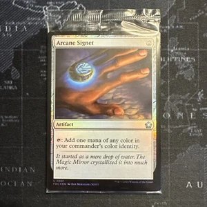 MTG Foundations - Sol Ring Arcane Signet Command Tower - FOIL - SEALED - Picture 1 of 1