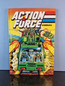 Vintage Action Force Annual Uk 1989 Comic Picture Book Hardcover Very Good Cond - Picture 1 of 24