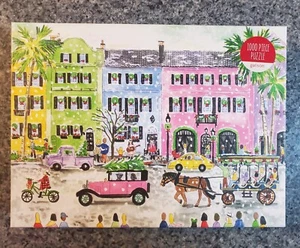 NEW Galison CHRISTMAS IN CHARLESTON 1000 piece puzzle Michael Storrings - Picture 1 of 6