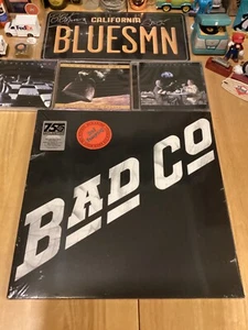 Bad Company Self-Titled Debut 2023 Limited Reissue Crystal Clear Vinyl LP Sealed - Picture 1 of 3